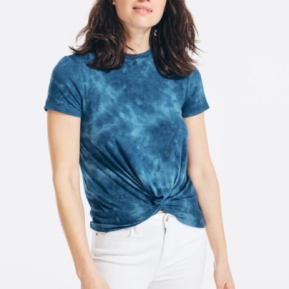 NWT Nautica Tie-Dye Twist Front Top | Size: Medium